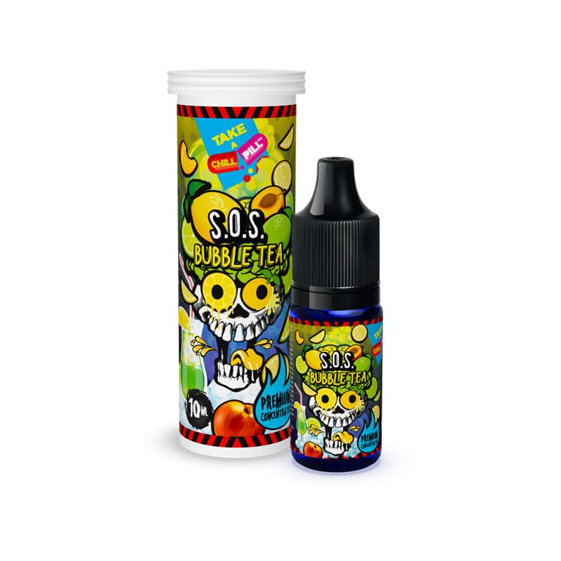 CHILL PILL S.O.S Bubble Tea - Arôme Concentré 10ml-VAPEVO