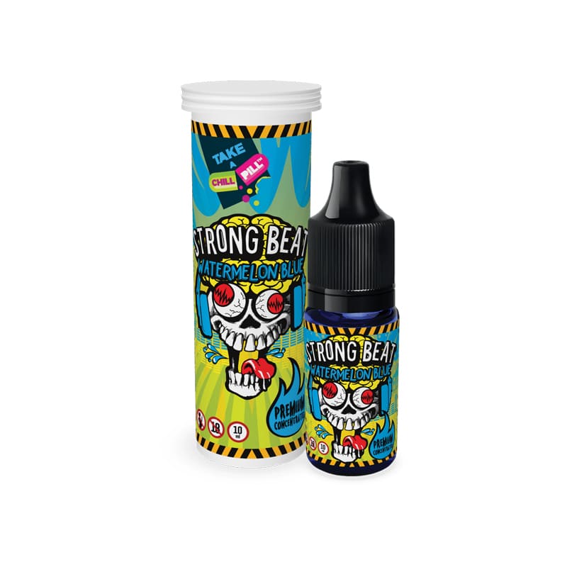 CHILL PILL Strong Beat Watermelon Blue - Arôme Concentré 10ml-VAPEVO