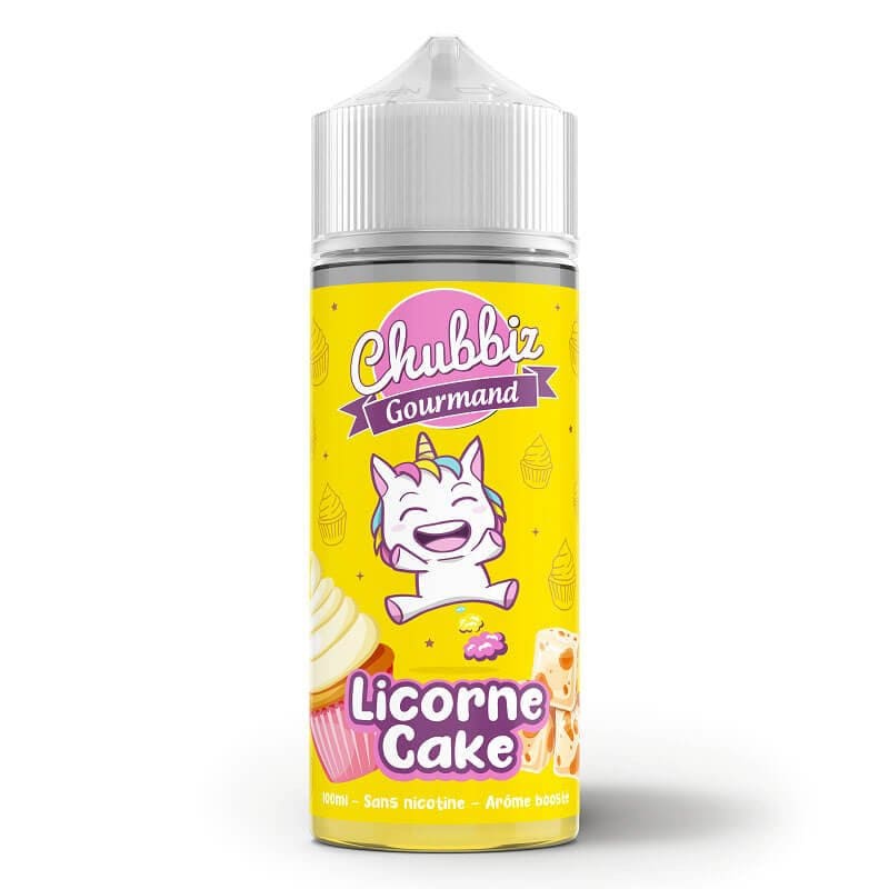 CHUBBIZ Licorne Cake - E-liquide 100ml-0 mg-VAPEVO