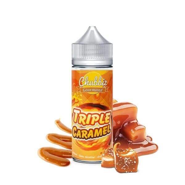 CHUBBIZ Triple Caramel - E-liquide 100ml-0 mg-VAPEVO