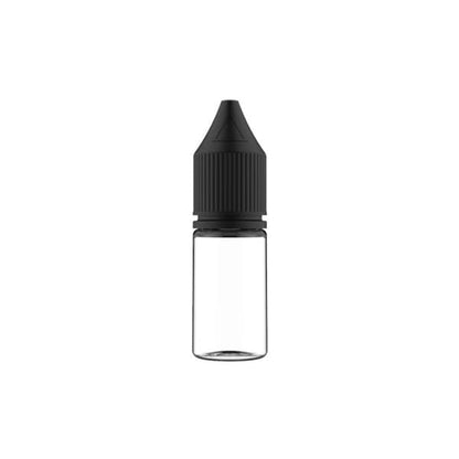 CHUBBY GORILLA Flacon Unicorn PET V3-Transparent Black Cap-10 ml-VAPEVO