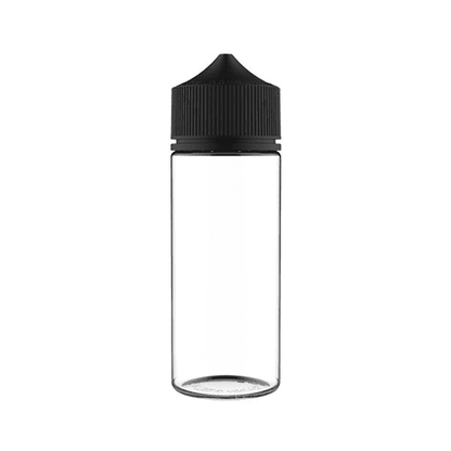 CHUBBY GORILLA Flacon Unicorn PET V3-Transparent Black Cap-120 ml-VAPEVO