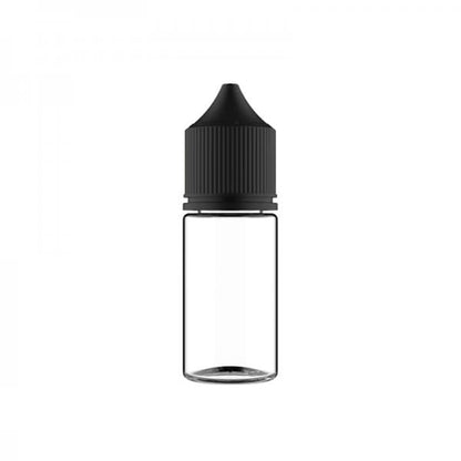 CHUBBY GORILLA Flacon Unicorn PET V3-Transparent Black Cap-30 ml-VAPEVO