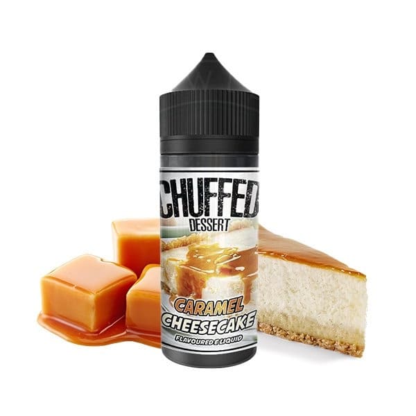 CHUFFED Caramel Cheesecake - E-liquide 100ml-0 mg-VAPEVO