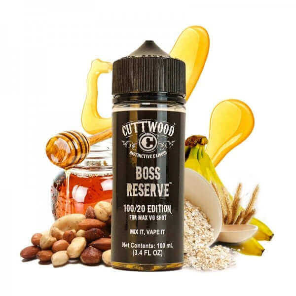 CUTTWOOD Classic Boss Reserve - E-liquide 100ml-0 mg-VAPEVO