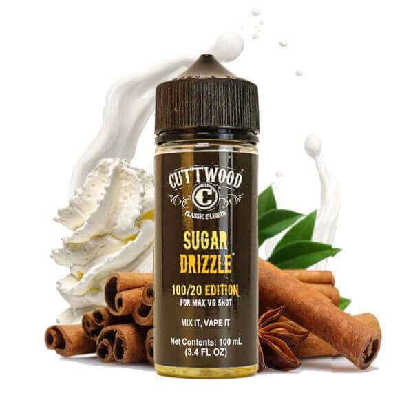 CUTTWOOD Classic Sugar Drizzle - E-liquide 100ml-0 mg-VAPEVO