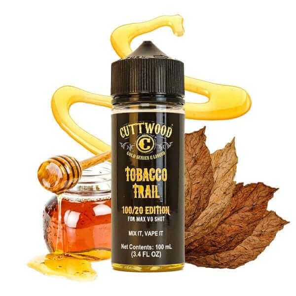 CUTTWOOD Classic Tobacco Trail - E-liquide 100ml-0 mg-VAPEVO