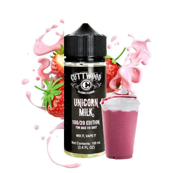 CUTTWOOD Classic Unicorn Milk - E-liquide 100ml-0 mg-VAPEVO