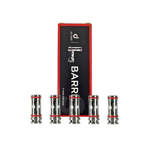 DA ONE TECH Barrel S - Pack de 5 Résistances-VAPEVO