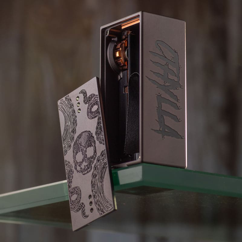 DEATHWISH MODZ Cthylla - Box Mécanique Premium 21700-VAPEVO