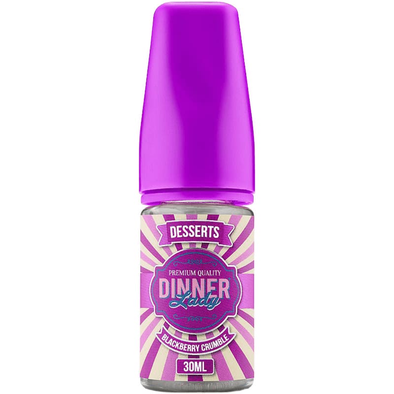 DINNER LADY Desserts Blackberry Crumble - Arôme Concentré 30ml-VAPEVO