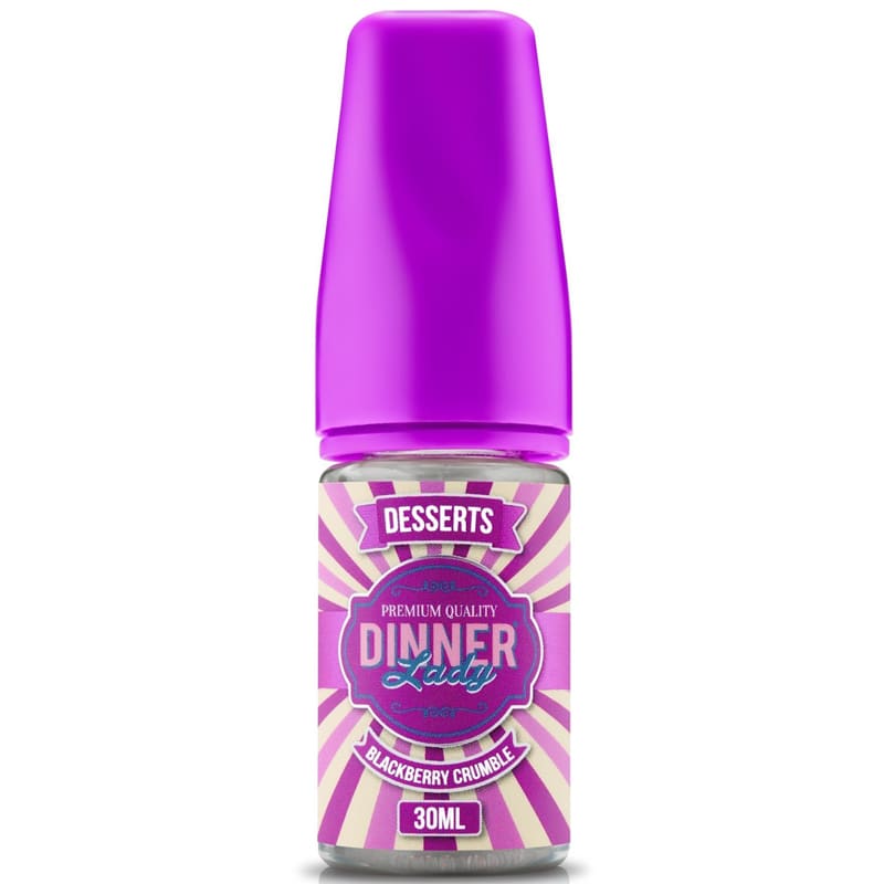 DINNER LADY Desserts Blackberry Crumble - Arôme Concentré 30ml-VAPEVO