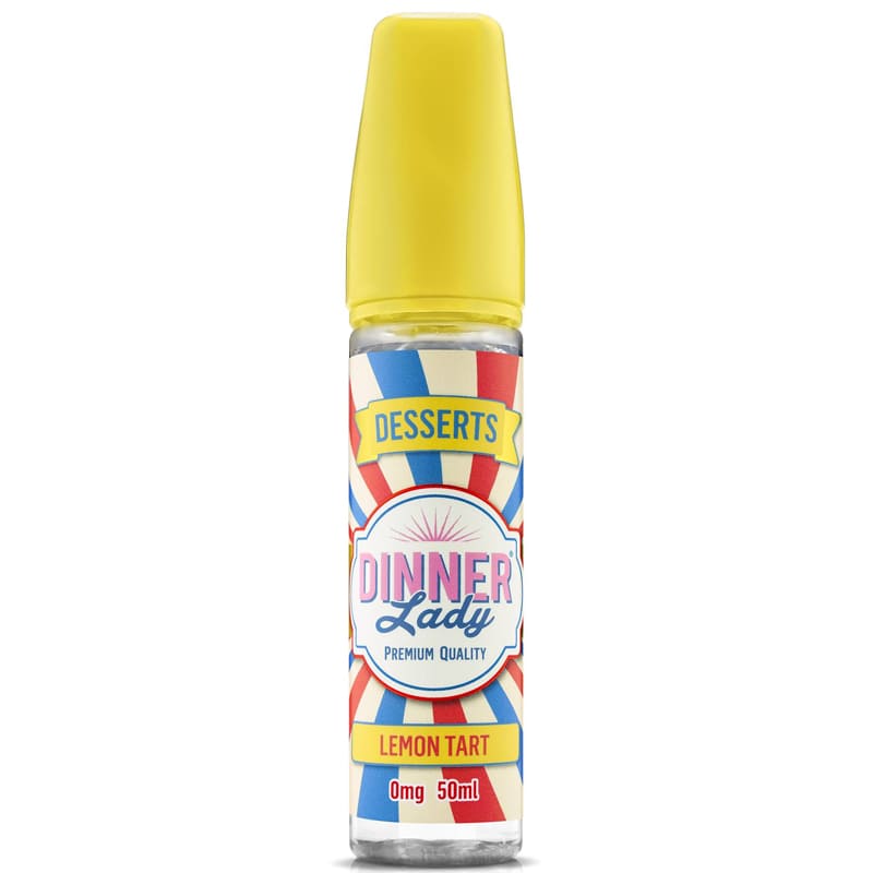 DINNER LADY Desserts Lemon Tart - E-liquide 50ml-0 mg-VAPEVO