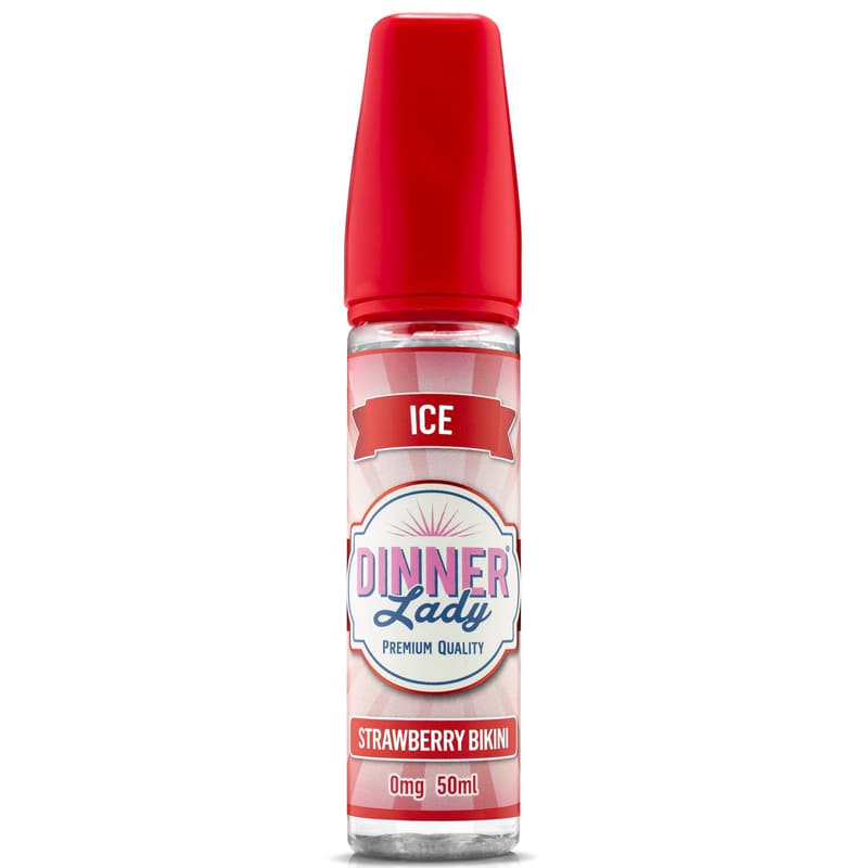 DINNER LADY Ice Strawberry Bikini - E-liquide 50ml-0 mg-VAPEVO