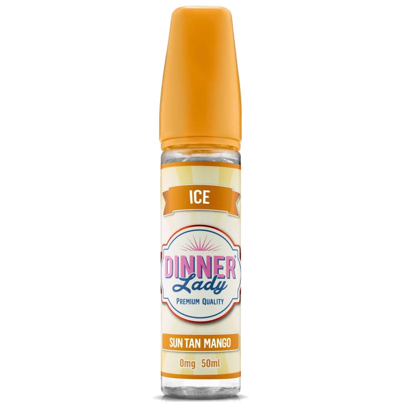 DINNER LADY Ice Sun Tan Mango - E-liquide 50ml-0 mg-VAPEVO