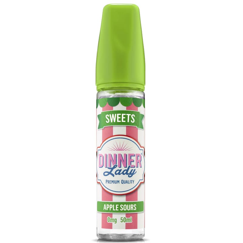 DINNER LADY Sweets Apple Sours - E-liquide 50ml-0 mg-VAPEVO