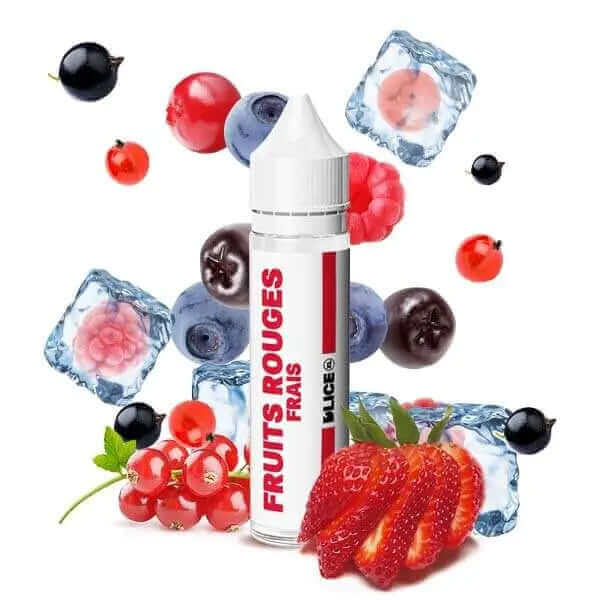 DLICE E-liquide Fruits Rouges Frais XL 50ml-0 mg-VAPEVO