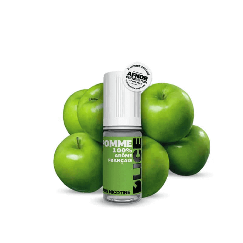 DLICE E-liquide Pomme 10ml-0 mg-VAPEVO