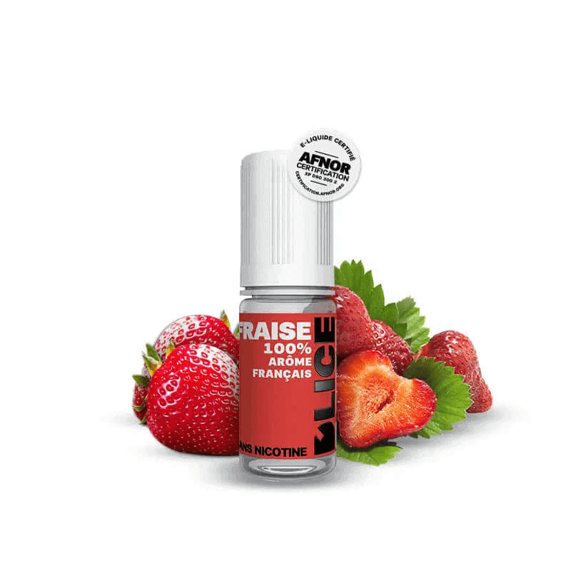 DLICE Fraise - E-liquide 10ml-VAPEVO