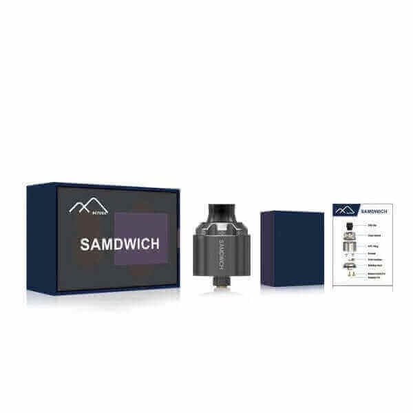 DOVPO X ACROSS The Samdwich RDA - Atomiseur Reconstructible 22mm-VAPEVO