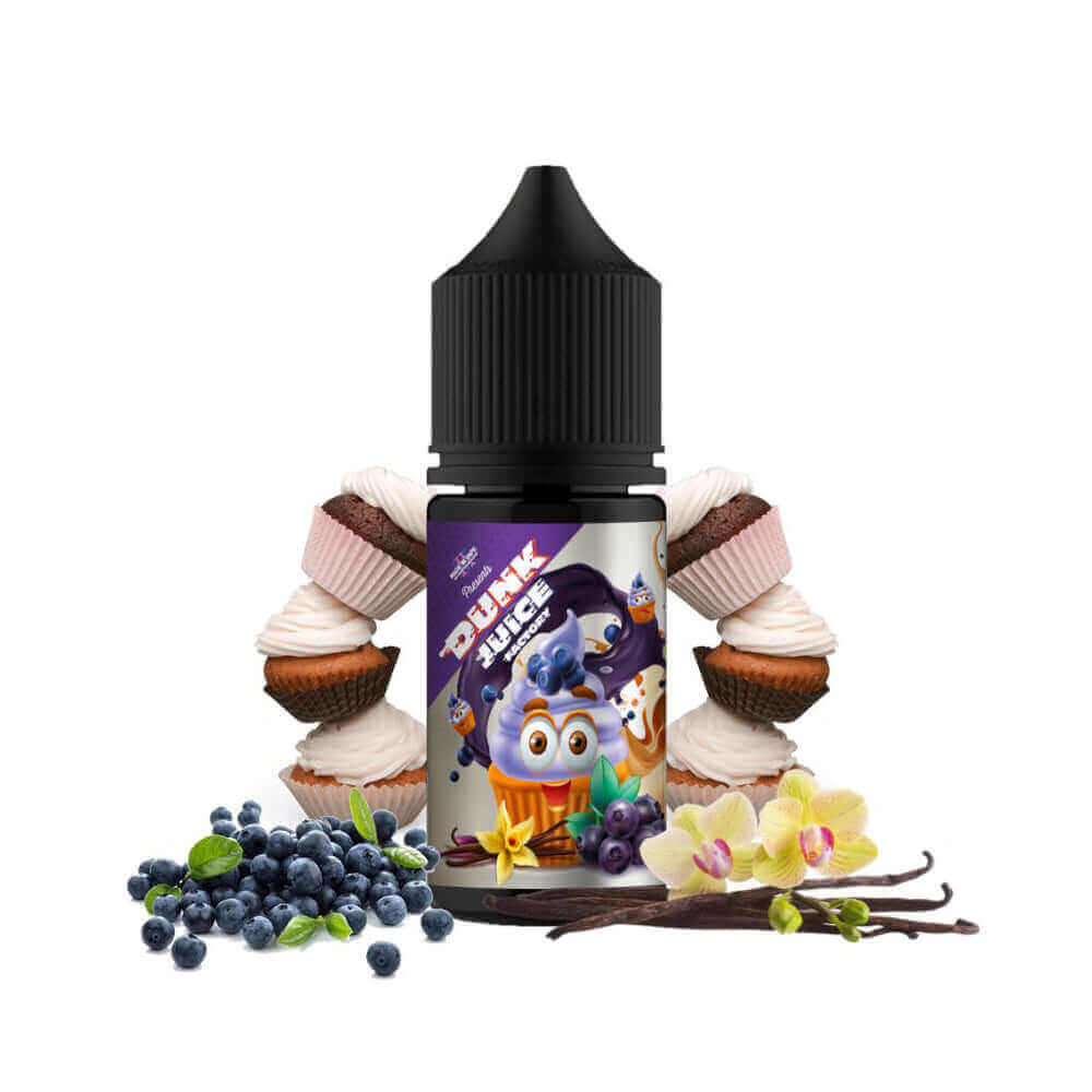 DUNK JUICE Cupcake Myrtille Vanille - Arôme Concentré 30ml-VAPEVO