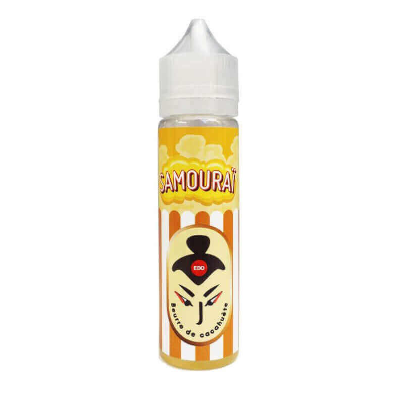 EDO Samouraï Beurre de Cacahuète - E-liquide 50ml-0 mg-VAPEVO