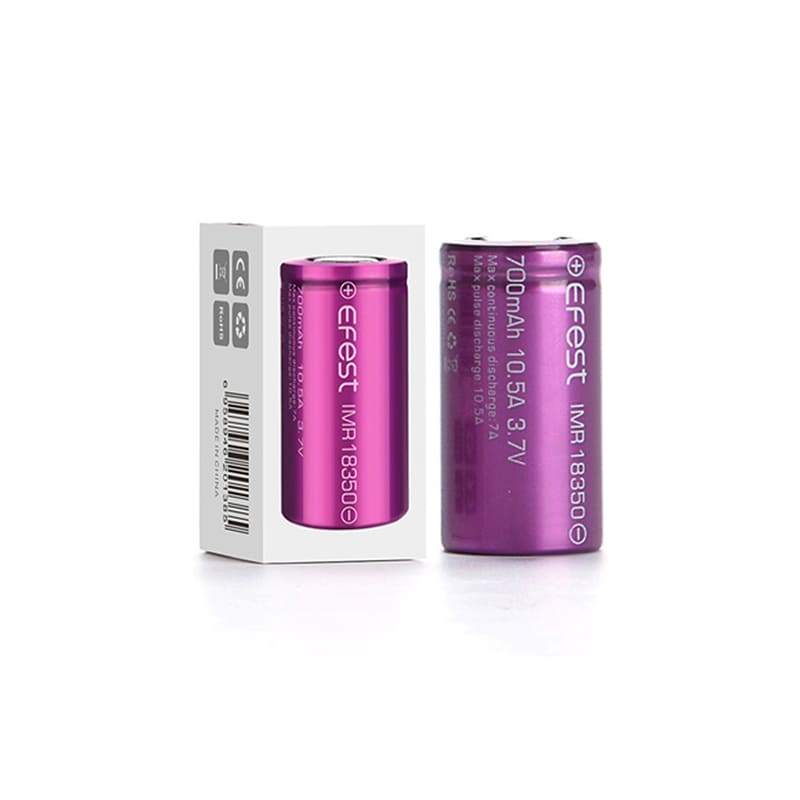 EFEST Accu 18350 700mAh 10.5A-VAPEVO