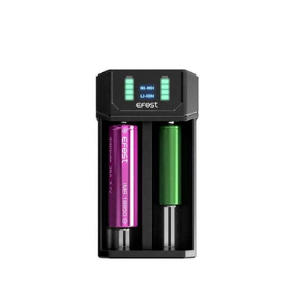 EFEST Mega USB - Chargeur Accus 2 Slots-VAPEVO