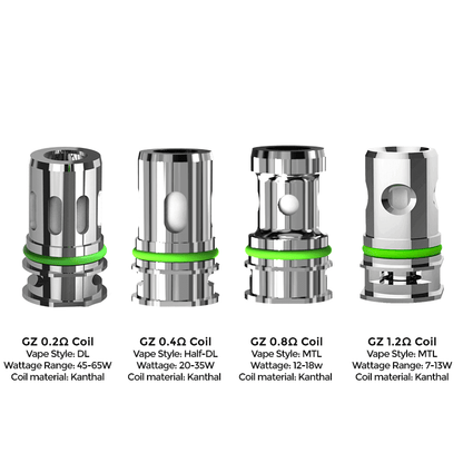 ELEAF GZ - Pack de 5 Résistances-VAPEVO