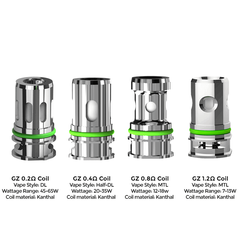 ELEAF GZ - Pack de 5 Résistances-VAPEVO