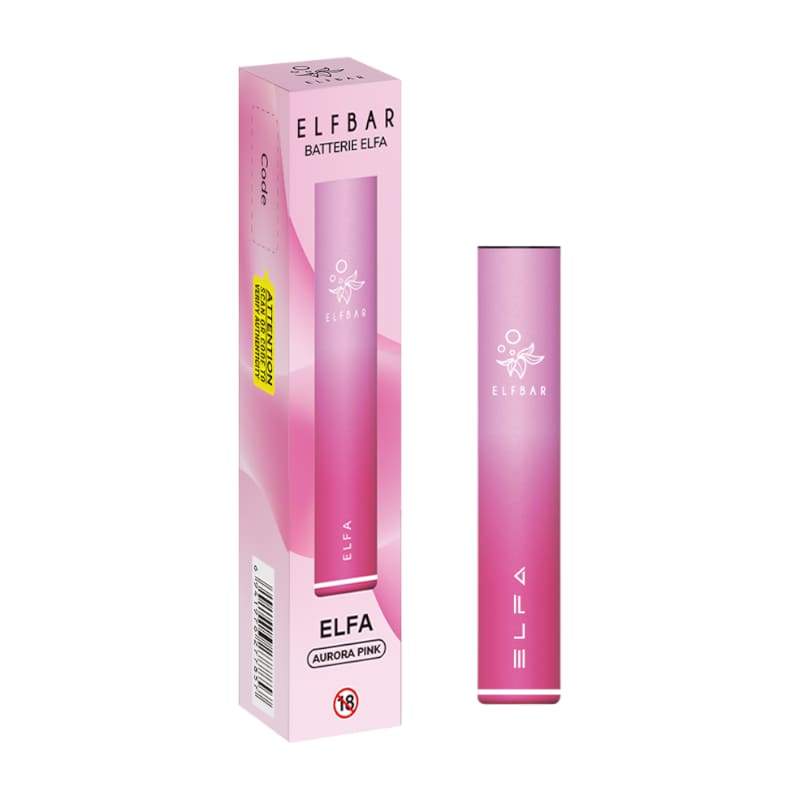 ELFBAR Elfa - Pod Jetable Rechargeable 600 Puffs-Aurora Pink-VAPEVO