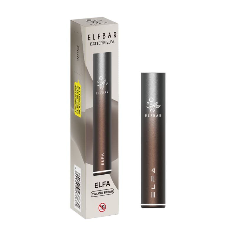 ELFBAR Elfa - Pod Jetable Rechargeable 600 Puffs-Twilight Brown-VAPEVO