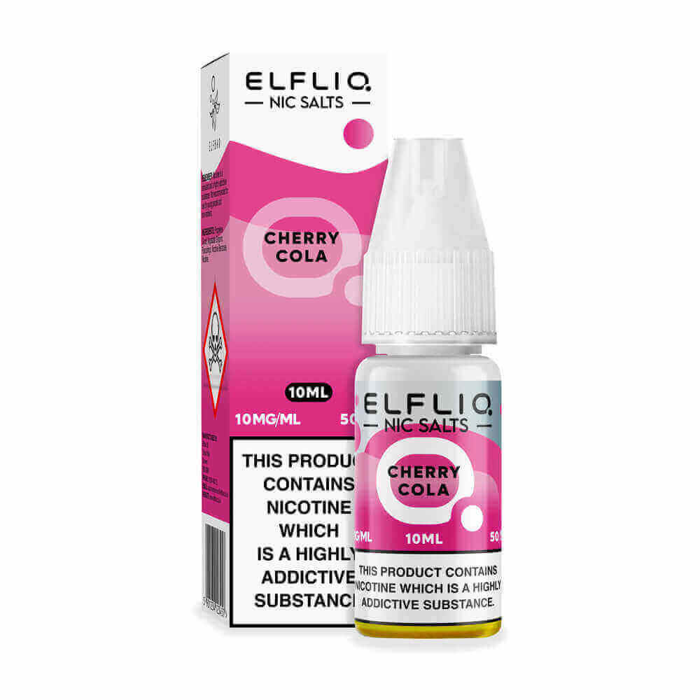 ELFBAR Elfliq Cherry Cola - Sel de nicotine 10ml-VAPEVO