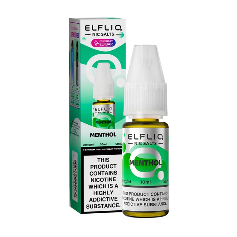 ELFBAR Elfliq Menthol - Sel de nicotine 10ml-VAPEVO