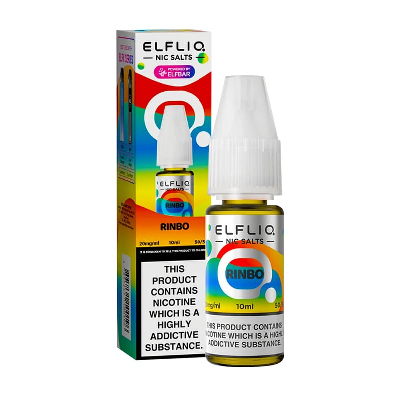 ELFBAR Elfliq Rinbo - Sel de nicotine 10ml-10 mg-VAPEVO