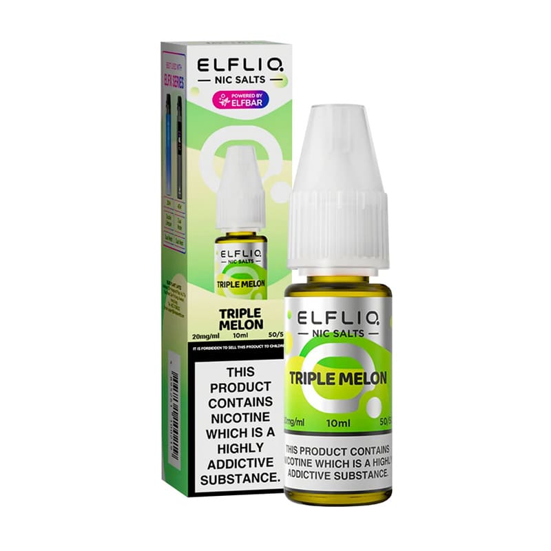 ELFBAR Elfliq Triple Melon - Sel de nicotine 10ml-10 mg-VAPEVO