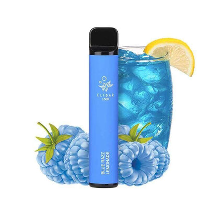 ELFBAR - Pod Jetable 1500 Puffs-0 mg-Blue Razz Lemonade-VAPEVO