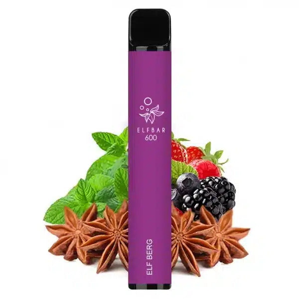 ELFBAR - Pod Jetable 600 Puffs-20 mg-Elf Berg-VAPEVO