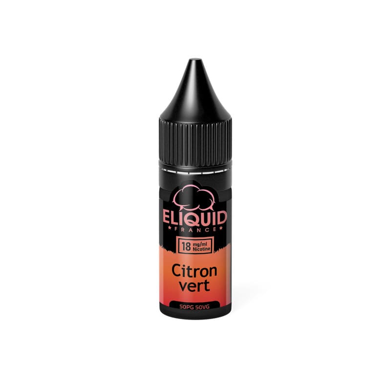 ELIQUID FRANCE Citron Vert - E-liquide 10ml-0 mg-VAPEVO