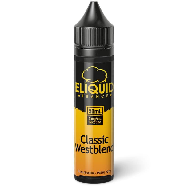 ELIQUID FRANCE Classic Westblend - E-liquide 50ml-0 mg-VAPEVO