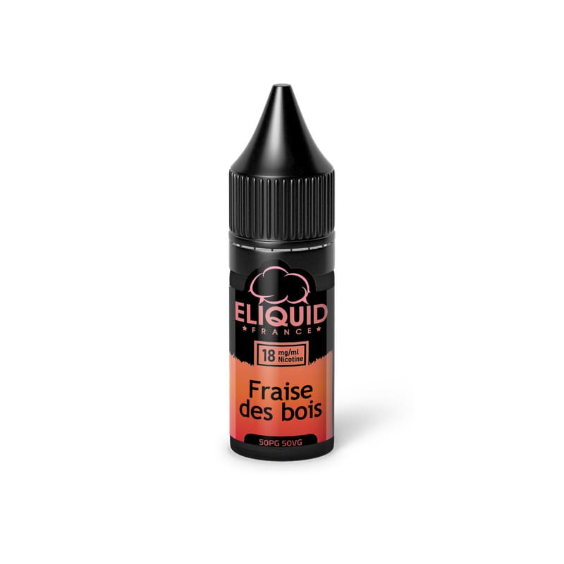 ELIQUID FRANCE Fraise des Bois - E-liquide 10ml-0 mg-VAPEVO