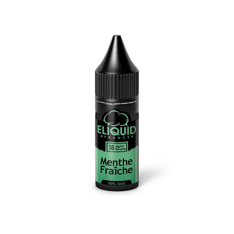 ELIQUID FRANCE Menthe Fraîche - E-liquide 10ml-0 mg-VAPEVO