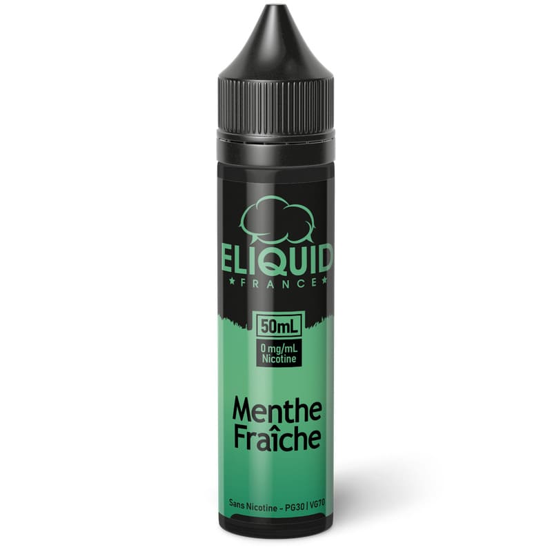 ELIQUID FRANCE Menthe Fraîche - E-liquide 50ml-0 mg-VAPEVO