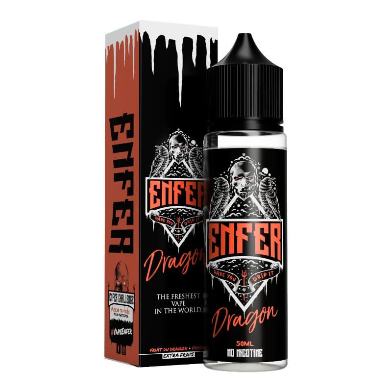 ENFER Dragon - E-liquide 50ml-0 mg-VAPEVO