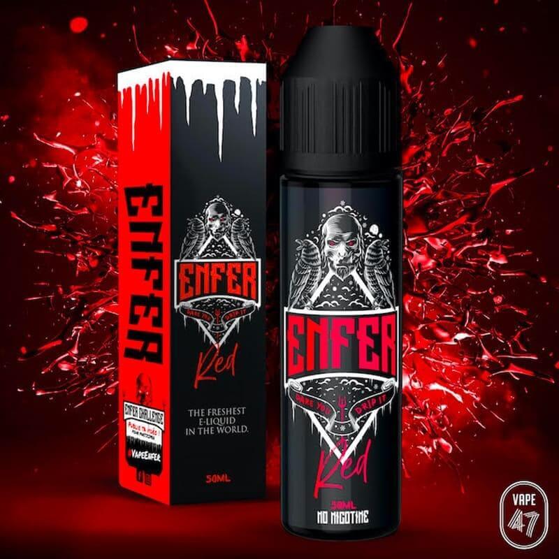 ENFER Red - E-liquide 50ml-0 mg-VAPEVO