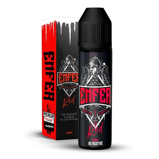 ENFER Red - E-liquide 50ml-0 mg-VAPEVO