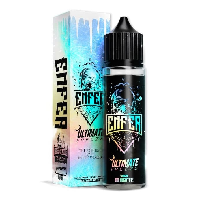 ENFER Ultimate Freeze - E-liquide 50ml-0 mg-VAPEVO