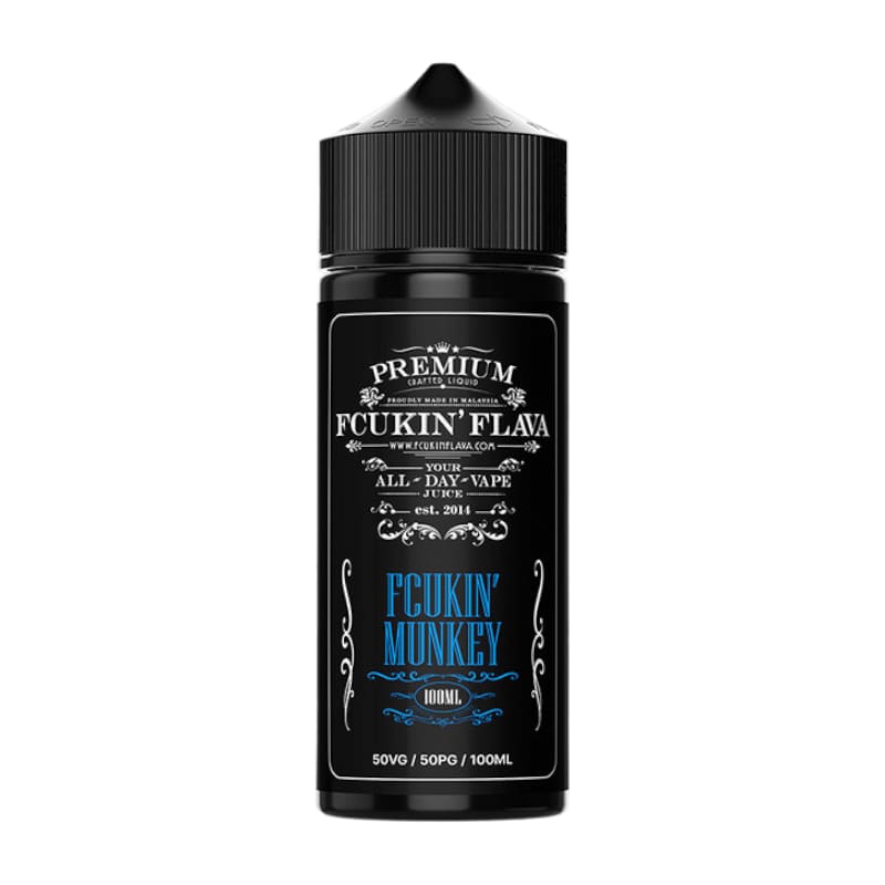 FCUKIN FLAVA - Fcukin' Munkey - E-liquide 100ml-0 mg-VAPEVO