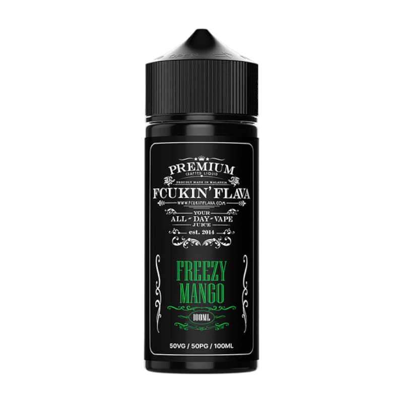 FCUKIN FLAVA - Freezy Mango - E-liquide 100ml-0 mg-VAPEVO