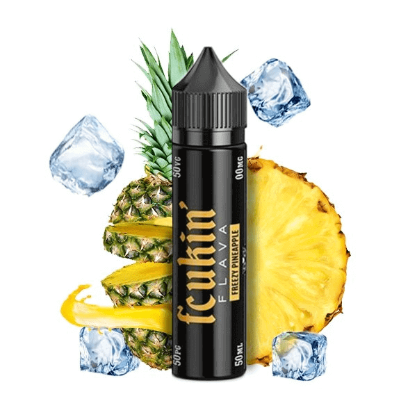 FCUKIN FLAVA Freezy Pineapple - E-liquide 50ml-0 mg-VAPEVO